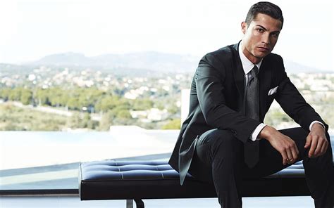 Cristiano Ronaldo Suit Men Hd Wallpaper Peakpx