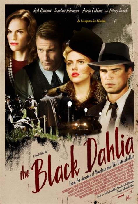 She actually got auditions but she was such a bad actress she never got a part and the only film. The Black Dahlia Movie Poster (#4 of 10) - IMP Awards