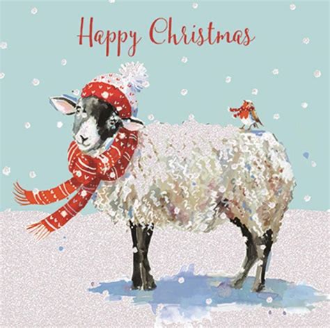 We Three Sheep Christmas Cards Christmas Carol