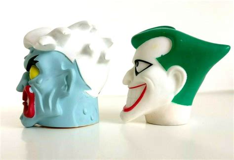 Batman The Animated Series Collectable Two Face And The Joker Heads