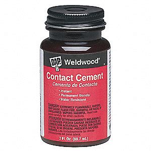 DAP 3 oz. Contact Cement Contact Cement, Clear - 5E096|00107 - Grainger