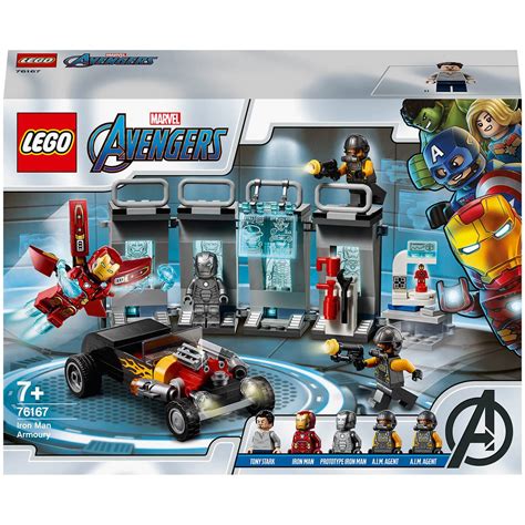 Lego Marvel Avengers Iron Man Armory Set 76167 Toys Zavvi Uk
