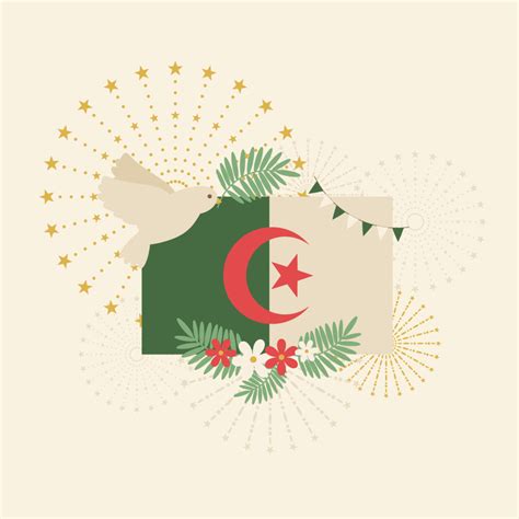The algerian flag, depicted in today's doodle, reminds algerians across the country of their fight for freedom. How to Create an Algerian Independence Day Illustration in ...