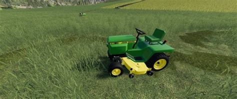 Fs19 John Deere 332 Lawn Tractor With Lawn Mower And Garden V20