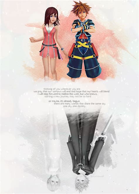 Kingdom Hearts Namine Kairi Sora Roxas Edited By Seasaltkisses
