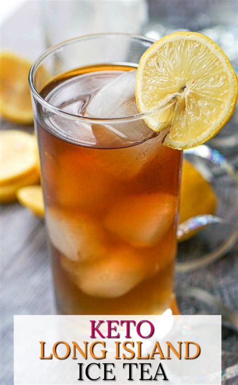 Keto Long Island Ice Tea Cocktail - Ultimate Low Carb Summer Drink ...