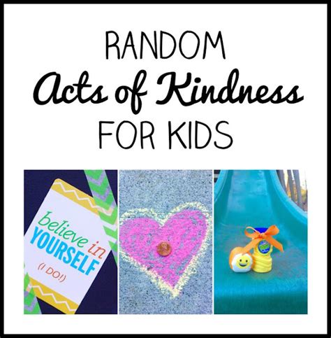 Magnolia Mamas Random Acts Of Kindness Ideas For Kids