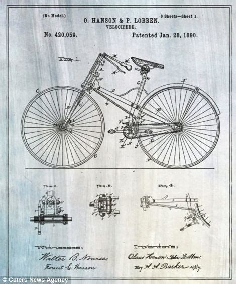 Blueprints Of Some Of The Most Significative Invention Of The Last