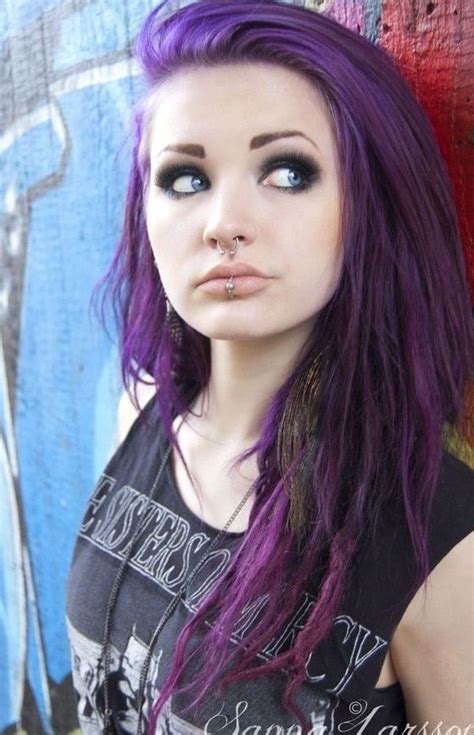pin by nona hysteria on alternative hair purple hair hair photo scene hair
