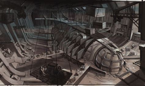 The Concept Art Library — Atlantis The Lost Empire Constructs And