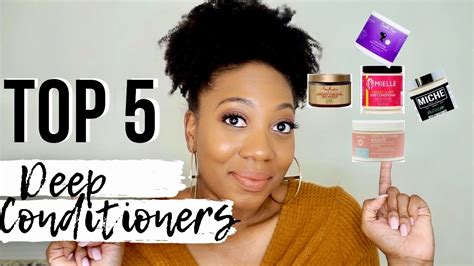 My Top 5 Deep Conditioners For My Type 4 Natural Hair Youtube