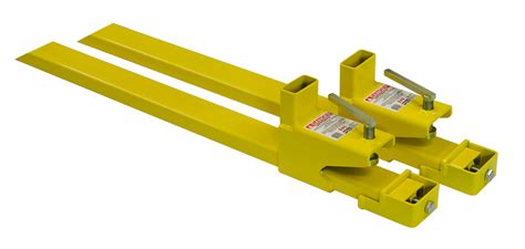 Clamp On Bucket Forks Transform Bucket Loader To A Fork Lift