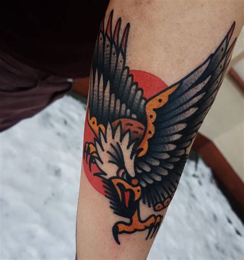 12 Traditional Eagle Tattoo Designs And Ideas Petpress