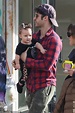 Darren Criss embraces dad duty with daughter Bluesy during a stroll in ...