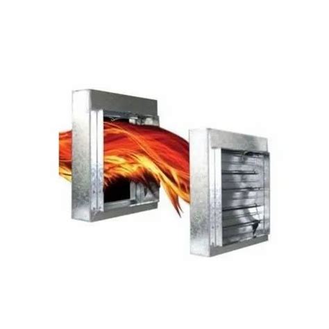 Stainless Steel Fire Damper At Best Price In Delhi By Bluair Projects