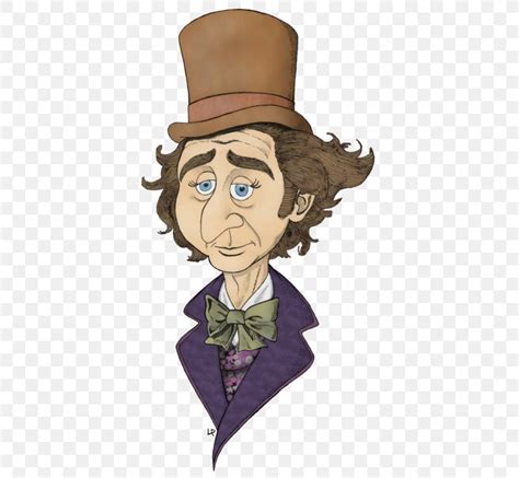 Willy Wonka And The Chocolate Factory Gene Wilder Drawing Cartoon Png