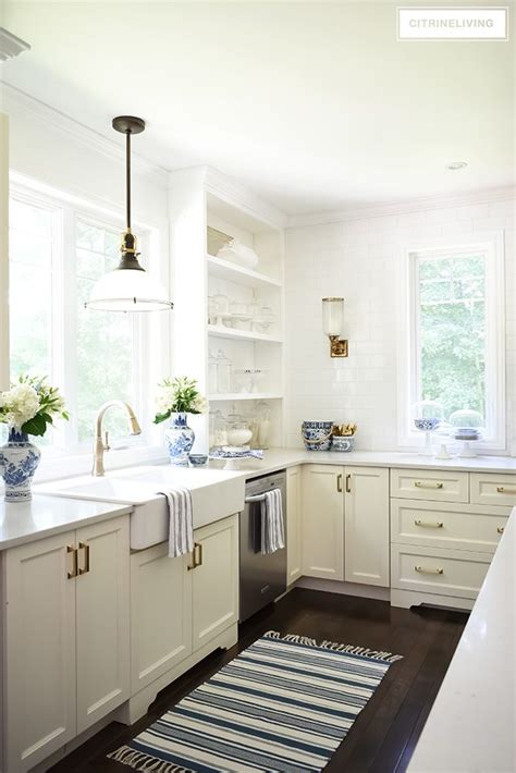 With a minimalistic and modern design, this faucet from moone is gorgeous. OUR KITCHEN UPDATES: BRASS HARDWARE PULLS AND FAUCET (With ...