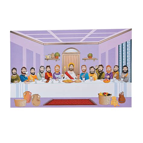 Last Supper Giant Sticker Scenes Last Supper Easter Activities For