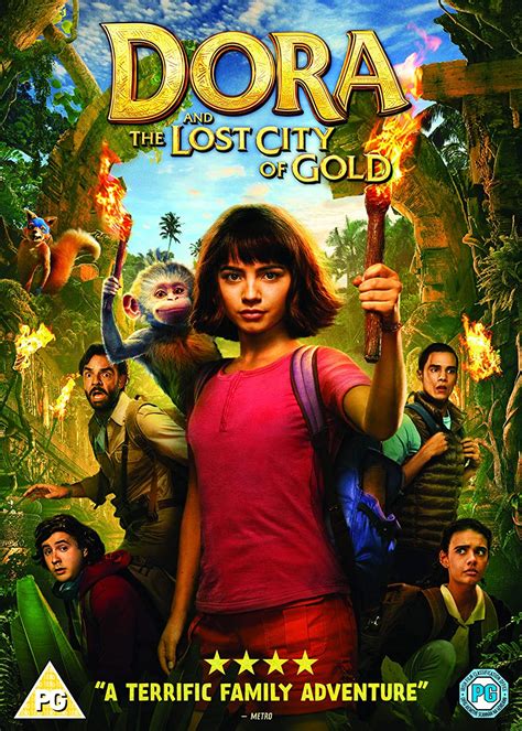 Dora And The Lost City Of Gold Dora The Explorer The Movie Dvd