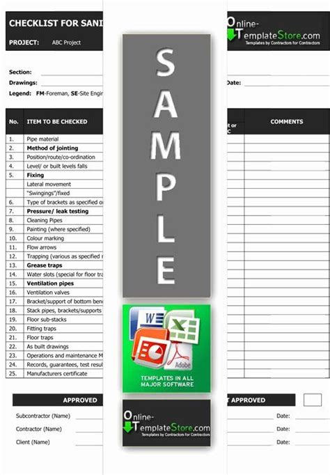 Quality Control Form Template Awesome Quality Control Forms Templates