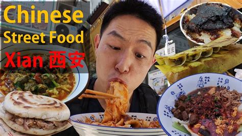 Xian Best Chinese Street Food Tour Ep1 Chinese Burger Biang Biang