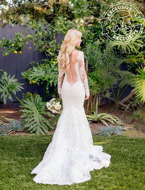Pin on lace wedding dresses. Christina El Moussa, Ant Anstead Wedding Photos | Winter ...