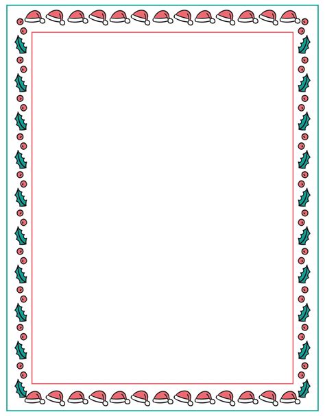 Free Printable Borders For Letters Printable Templates