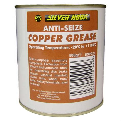Copper Grease Copper Slip 500g Anti Seize Copper High Temperature