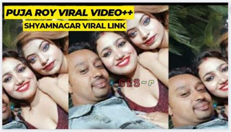 New Viral Video Link 18 Shyamnagar Viral Jamai Sali Video And Puja Roy