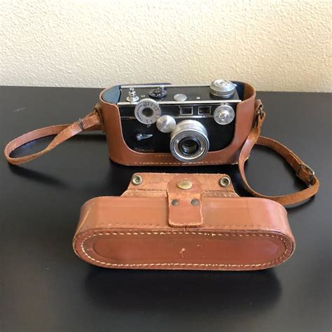 Vintage Argus Camera With Leather Case Argus 35mm Camera By