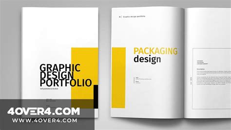 10 Graphic Design Portfolio Examples 4over4com