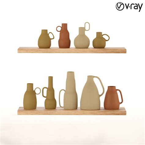 3d Pitcher Clay Cgtrader