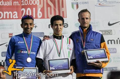 Daniele Caruso Terzo Al Campionato Italiano Assoluto Di 10000 Mt Su Pista