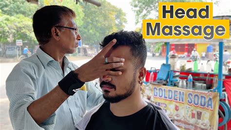 Painkiller Head Massage At Buggiest Street Indian Barber Amazing