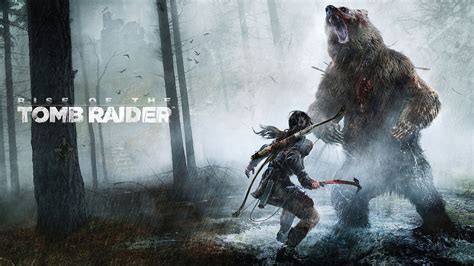 2560x1440 Rise Of The Tomb Raider Lara Croft Bear 1440p Resolution