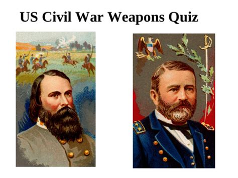 weapons of us civil war quiz teaching resources