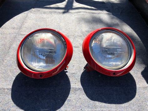 Porsche 911 Fiberglass Body Parts Headlights Pelican