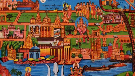 A Map Of Hinduisms Holiest City Big Think