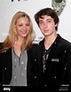 Lisa Kudrow and son Julian Murray Stern 'The Book of Mormon' Opening ...