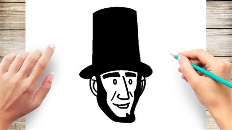 How To Draw Abraham Lincoln Step By Step Youtube
