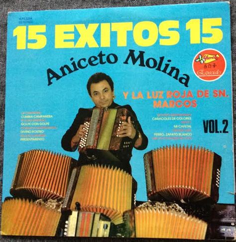 Aniceto Molina Con Luz Roja De San Marcos 15 Exitos Vol 2 1984