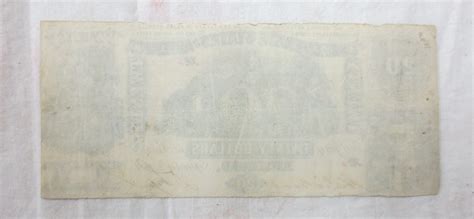 Rare Early Confederate 20 Civil War Currency Note Fine Battleground