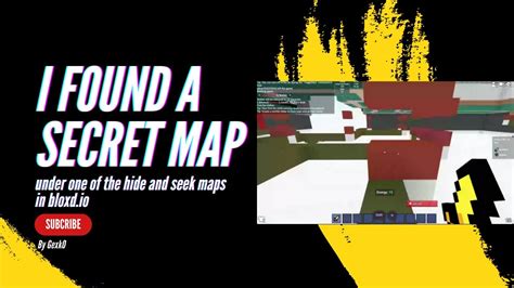 I found a secret map under one of the hide and seek maps in bloxd.io