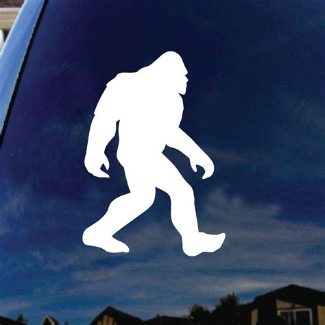 Sasquatch Sticker Custom Bigfoot Vinyl Decal Spirit Animal Design