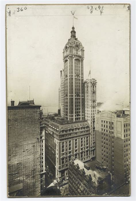 The Singer Building Tower New York Nypl Digital Collections