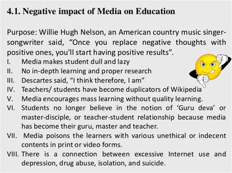 I belive that mass media has affected our society both positively and negetively. Essay on mass media effects