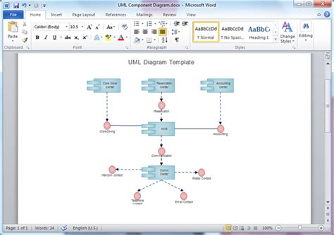 Uml Diagram Templates For Word Edraw