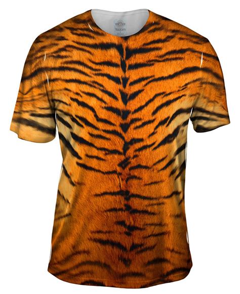 Tiger Skin Mens T Shirt Yizzam
