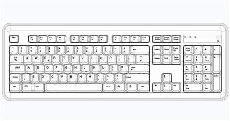 Diagram Standard Laptop Keyboard Layout Diagram Mydiagramonline