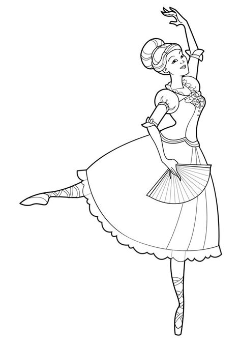 Ballet Coloring Pages Free Easy To Print Ballerina Coloring Pages